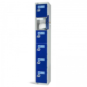 6 Door Elite PPE locker - 1800H 300W 300D (mm)