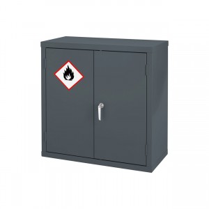 Premium Grey Highly Flammable Cabinet - 915H 915W 459D
