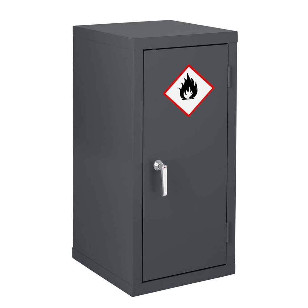 Premium Grey Highly Flammable Cabinet - 640H 459W 459D
