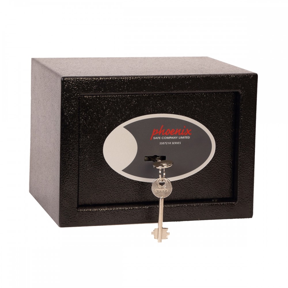 Phoenix SS0721K Home/Office Safe - 170mm x 230mm x 170mm (H x W x D) - Key Locking