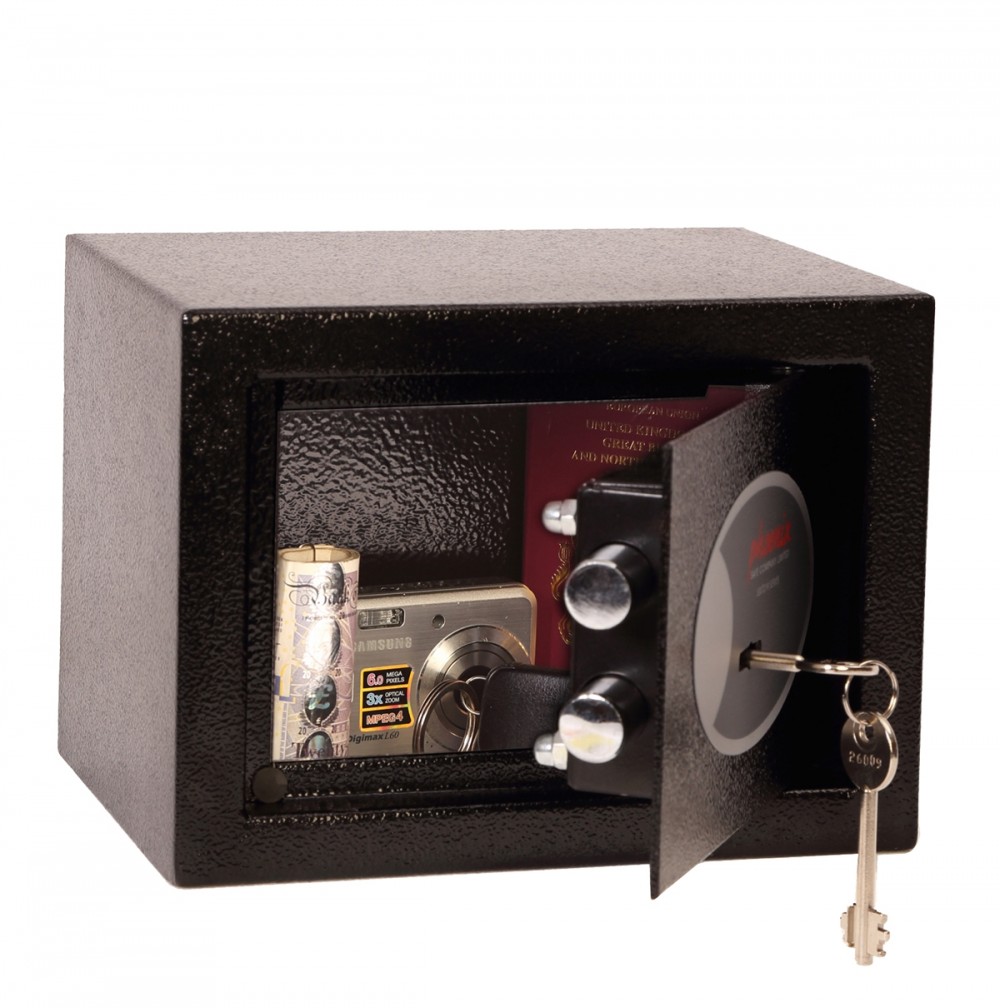 Phoenix SS0721K Home/Office Safe - 170mm x 230mm x 170mm (H x W x D) - Key Locking