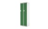 1 Door Link Locker Nest of 2 - 1800H 600W 300D (mm) Green