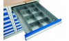 Drawer Dividers for Euroslide 600mm Wide Tool Cabinets - Type A (100mm High)
