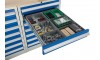 Drawer Dividers for Euroslide 600mm Wide Tool Cabinets - Type B (150mm High)