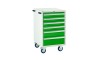 6 Drawer Euroslide Mobile Tool Cabinet - 980H 600W 650D - Green