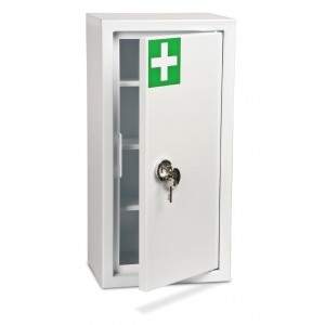 1 Door High Security Medical Cabinet - 532H 374W 230D (mm)