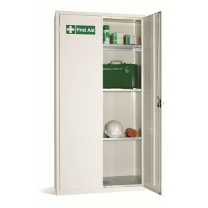 2 Door Large Medical Cabinet - 1830H 915W 457D (mm)