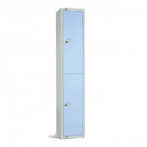 2 Door Elite Reduced Height School Locker - 1370H 300W 300D (mm)