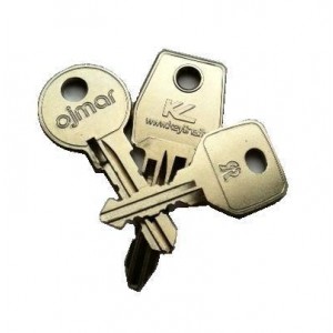 BioCote Locker Keys