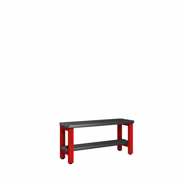 Pure Carbon Zero Single Sided 1000mm Standard Bench With Shoe Shelf