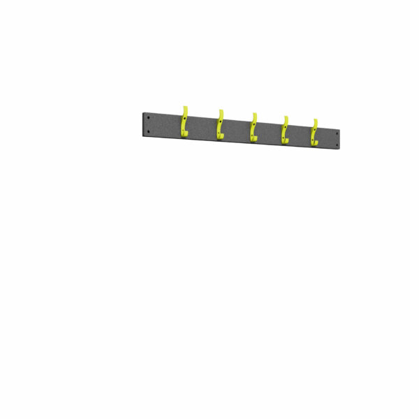 Pure Carbon Zero 1000mm 5 Hook Hookboard