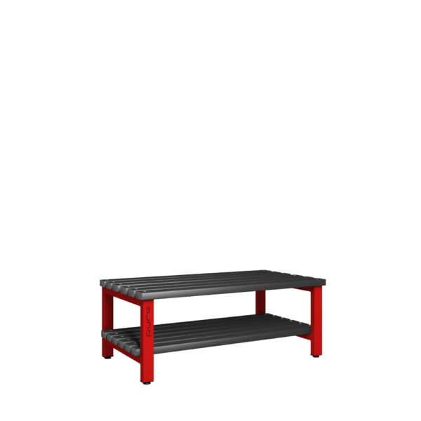 Pure Carbon Zero Double Sided 1200mm Standard Bench With Shoe Shelf