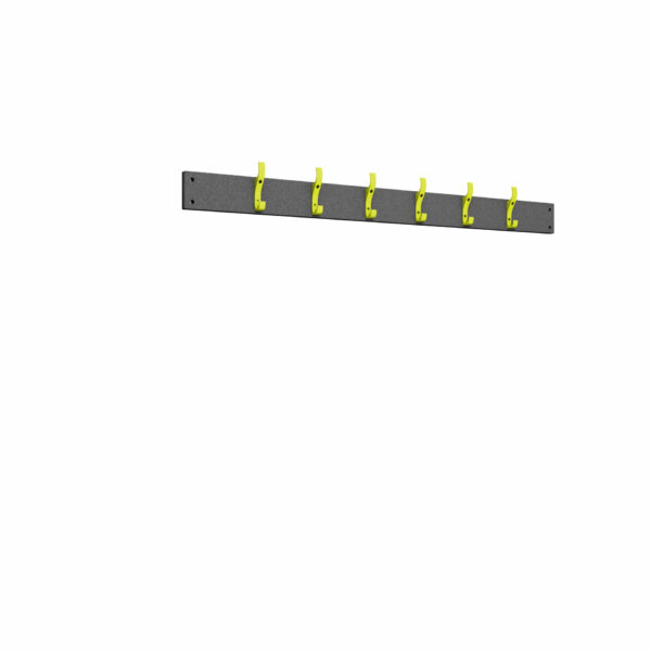 Pure Carbon Zero 1200mm 6 Hook Hookboard