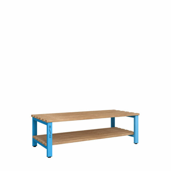 Pure 1500 Single Sided Bench with Shoe Shelf