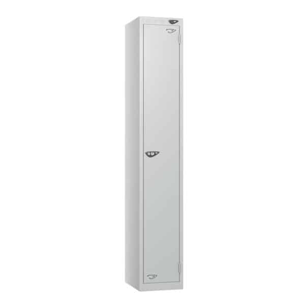 Pure Carbon Zero 1 Door Locker, Silver Carcass, Silver Door