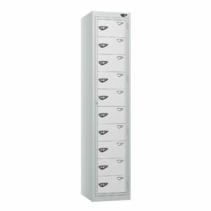 Pure Garment Carbon Zero 10 Door 10 Compartment Workwear Locker